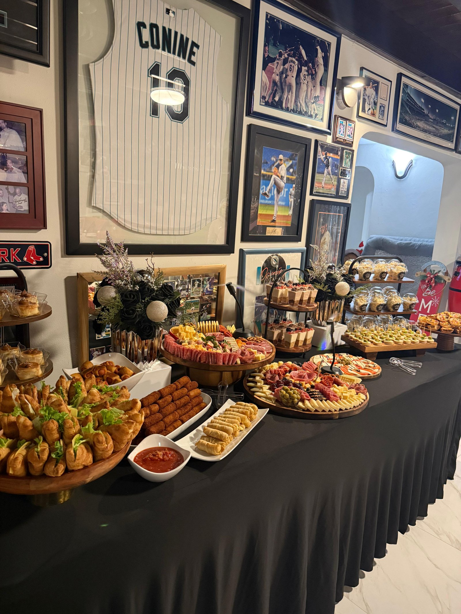 Gourmet Catering Setup